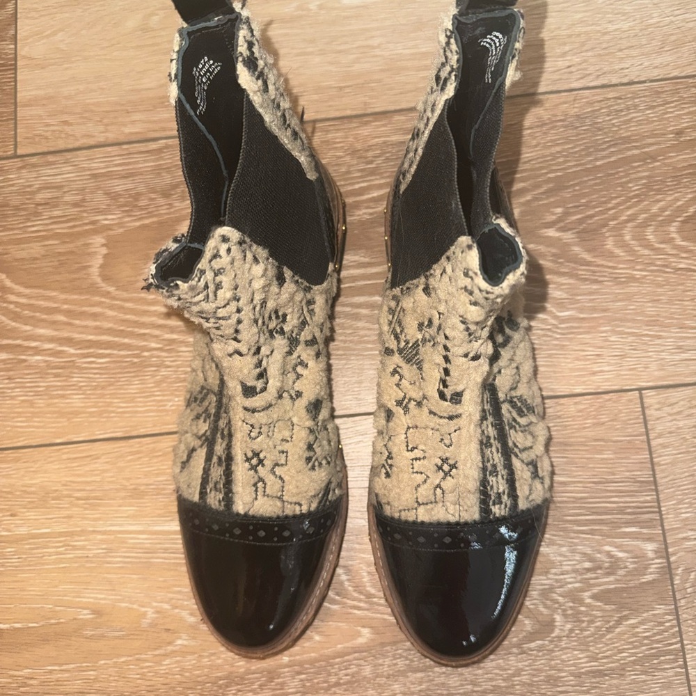 Free People Textile Atlas Chelsea Boot - Picture 4 of 6